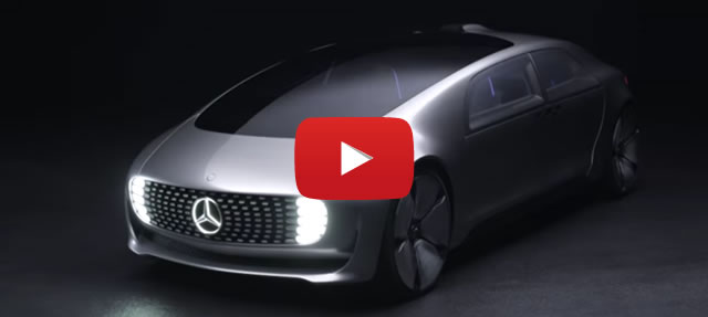 A driving experience of a different kind - the F 015.